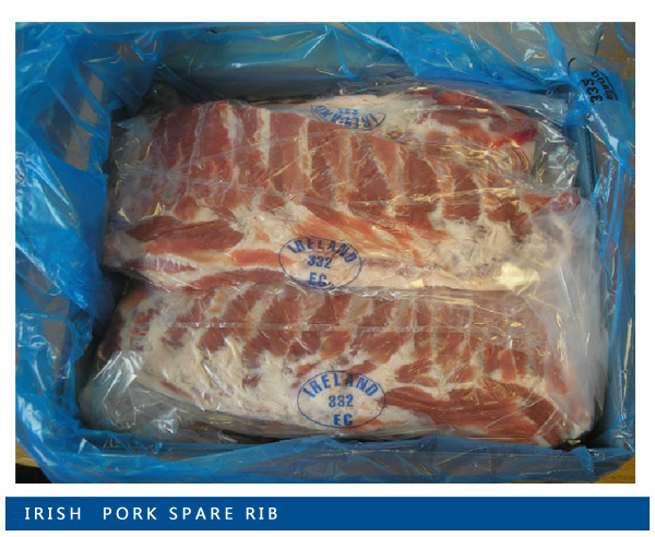 Irish  pork spare rib
