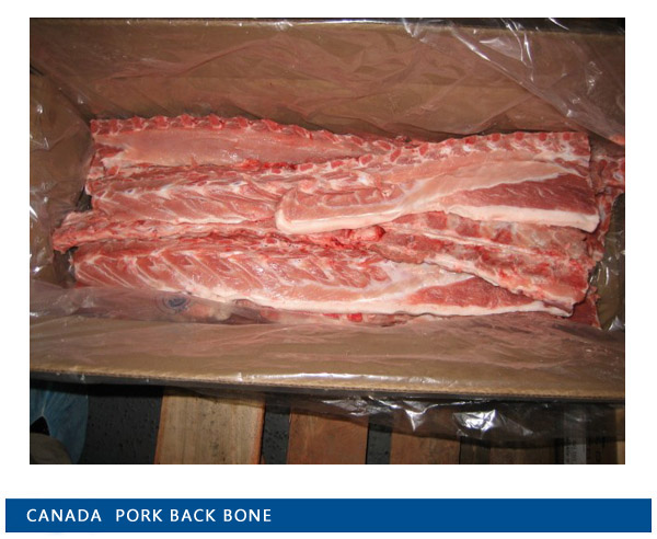 Canada  pork back bone